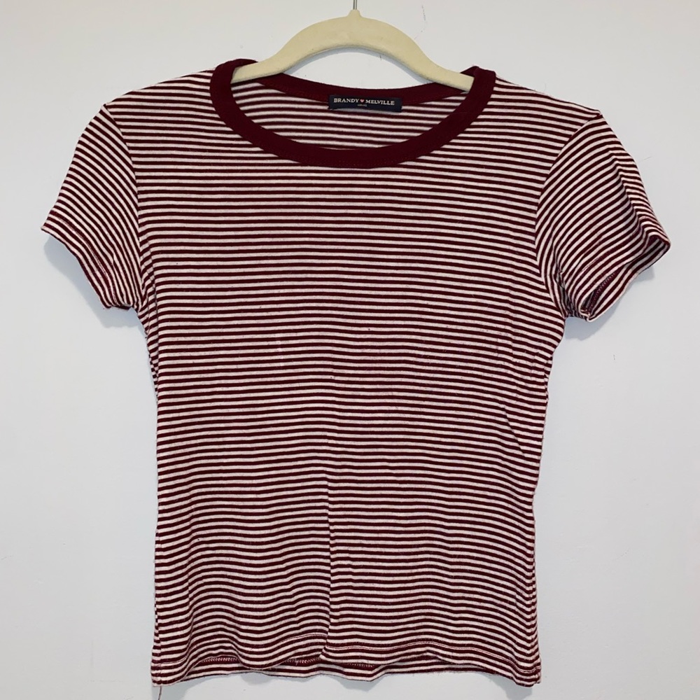 Brandy Melville Striped T Shirt